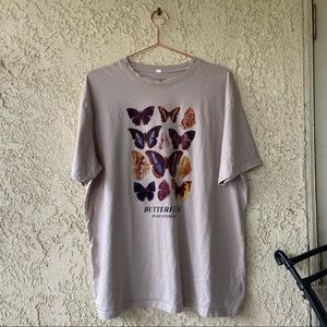 Oversized Butterfly Tee